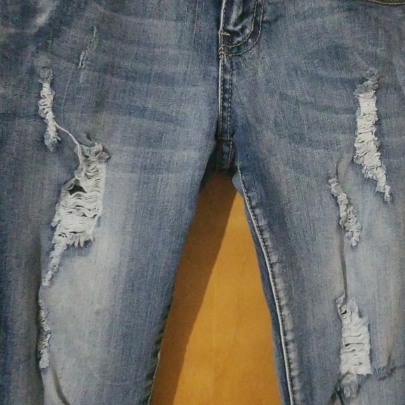 B You Ripped Skinny Jeans - Picture 5 of 5